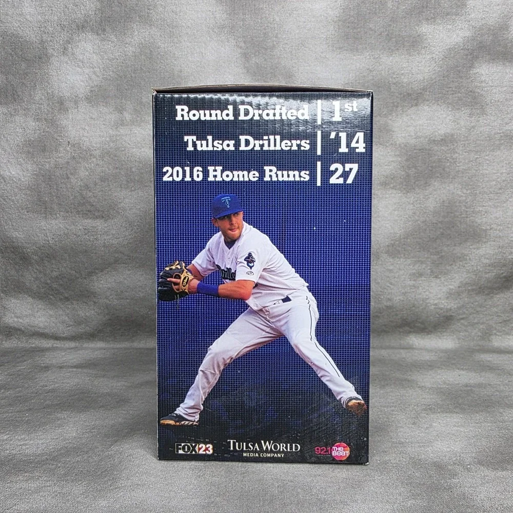 Trevor Story Bobblehead 2017 Tulsa Drillers 'Story Time' Tulsa World Baseball